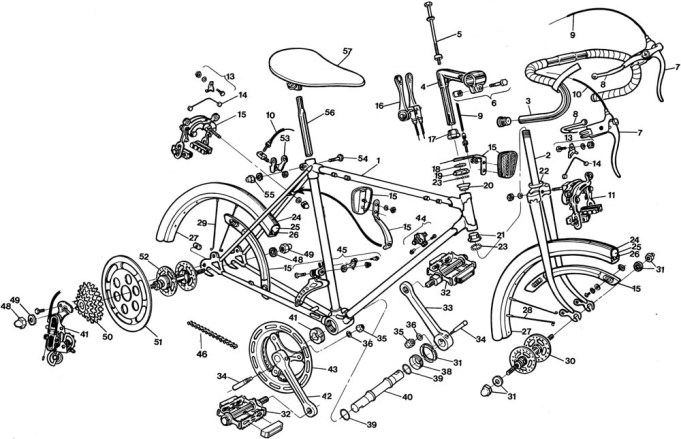 Bike construction process